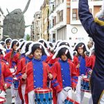 Tamborrada infantil de Amorebieta.