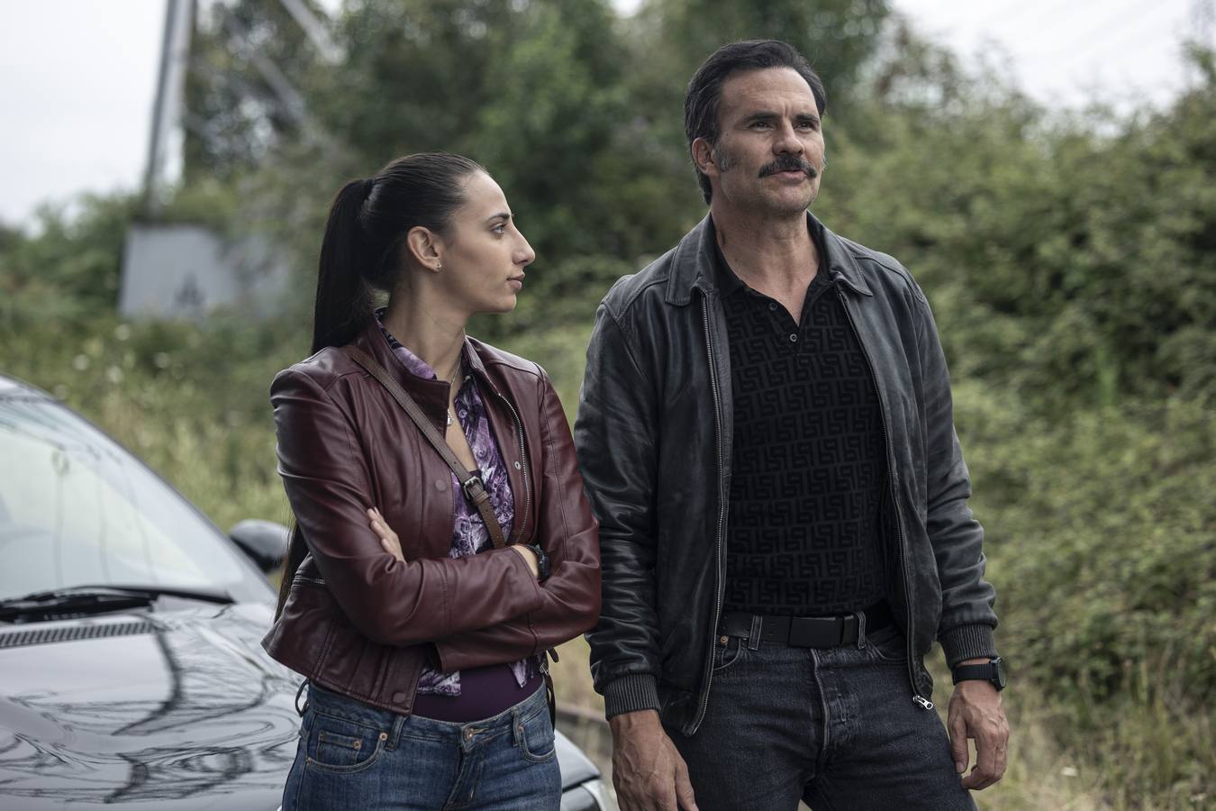 Los protagonistas de 'El caso Olimpia', de Disney+